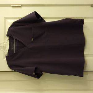 Purple Shadow Catarina Scrub Top